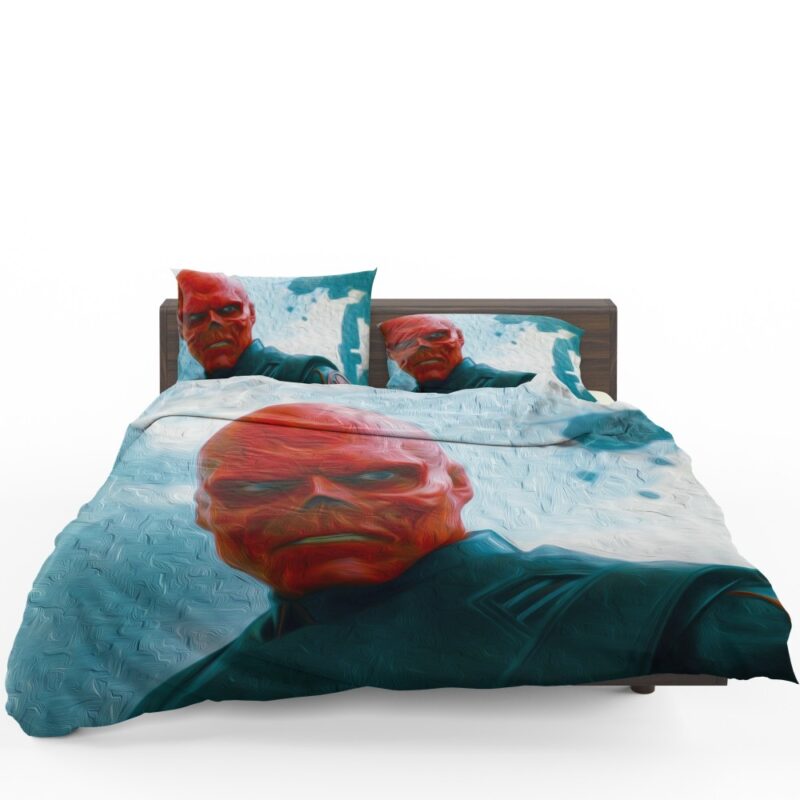 RED SKULL Captain America The First Avenger Bedding Set