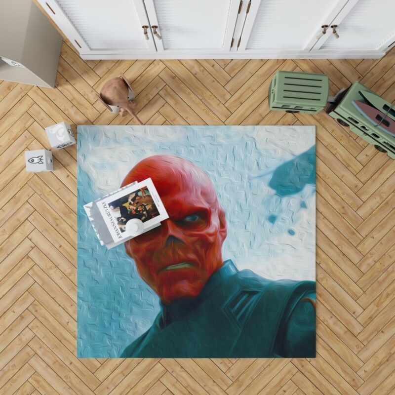 RED SKULL in Marvel Captain America The First Avenger Movie Rug