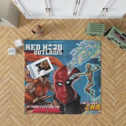 Red Hood and the Outlaws DC Comics Bedroom Living Room Floor Carpet Rug