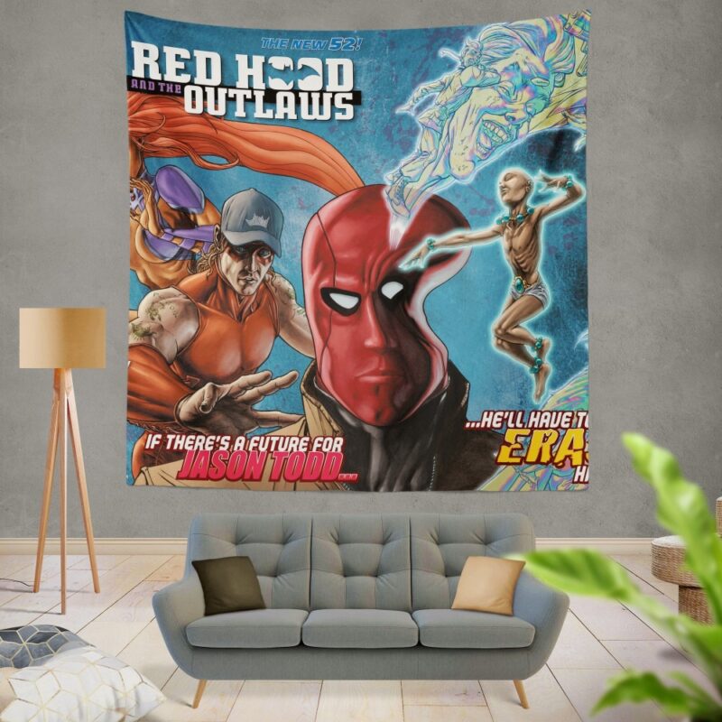 Red Hood and the Outlaws DC Comics Wall Hanging Tapestry