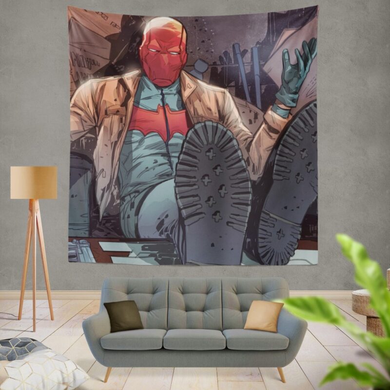 Red Hood and the Outlaws Jason Todd Batman Tapestry