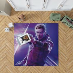 Star Lord Avengers Infinity War Movie Peter Quill Rug