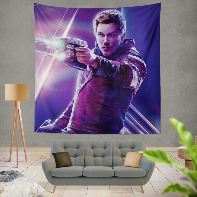 Star Lord Avengers Infinity War Peter Quill Tapestry
