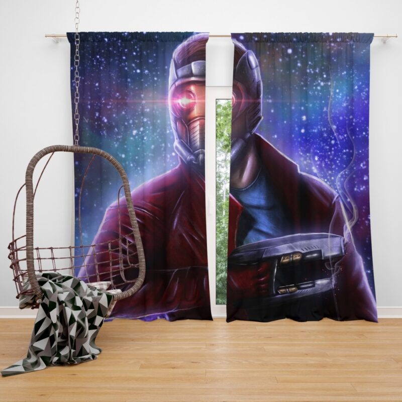 Star Lord Guardians of the Galaxy Peter Quill Curtain