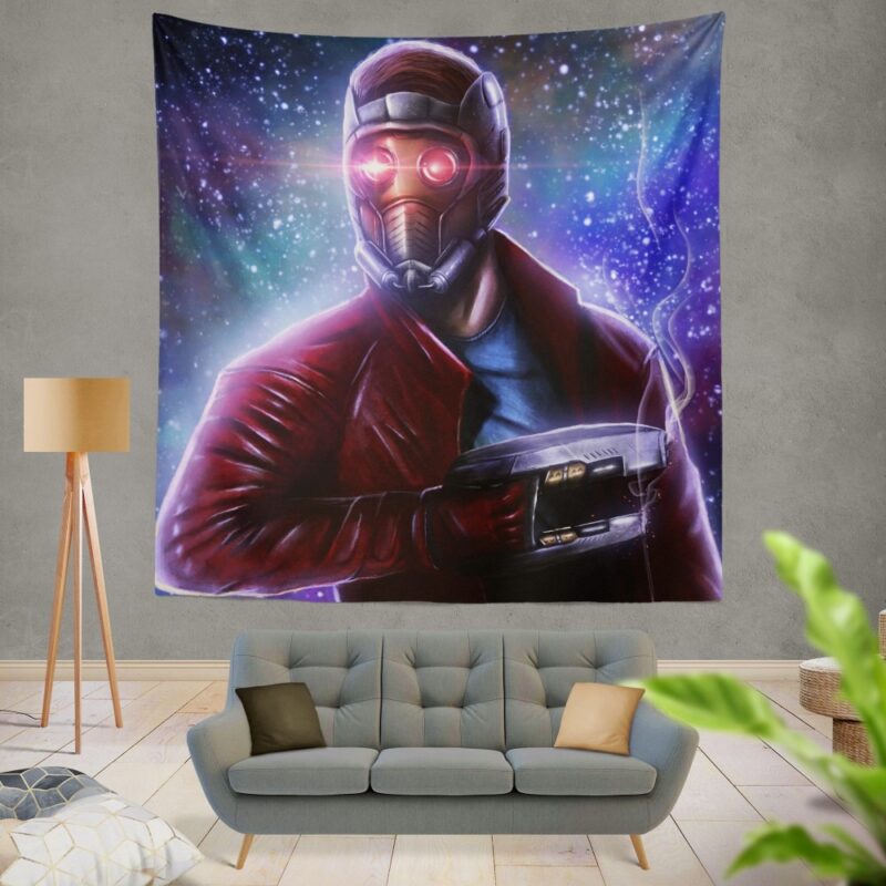 Star Lord Guardians of the Galaxy Peter Quill Tapestry