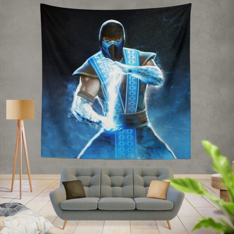 Sub Zero Mortal Kombat Annihilation Movie Wall Hanging Tapestry