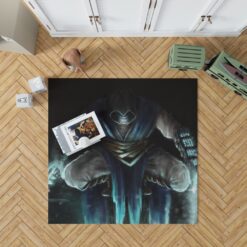 Sub Zero Mortal Kombat Game Bedroom Living Room Floor Carpet Rug