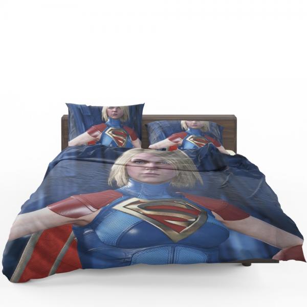 Supergirl DC Comics Injustice 2 Video Game Unreal Engine 3 Bedding Set