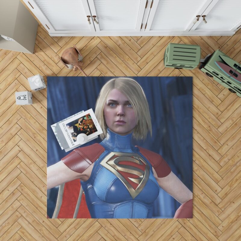Supergirl DC Comics Injustice 2 Video Game Unreal Engine 3 Rug