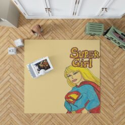 Supergirl DC Comics Kara Zor-El Justice League Rug