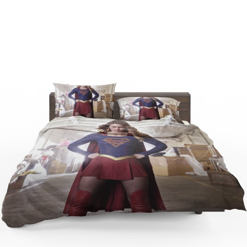 Supergirl Melissa Benoist DC Comics Justice League Bedding Set