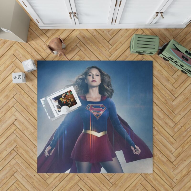 Supergirl TV Show Melissa Benoist DC Comics Rug