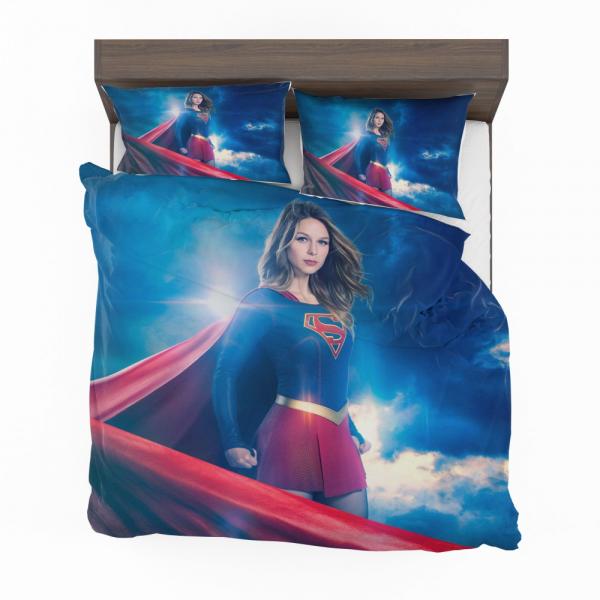 Supergirl TV Show Melissa Benoist Teen Titans Bedding Set