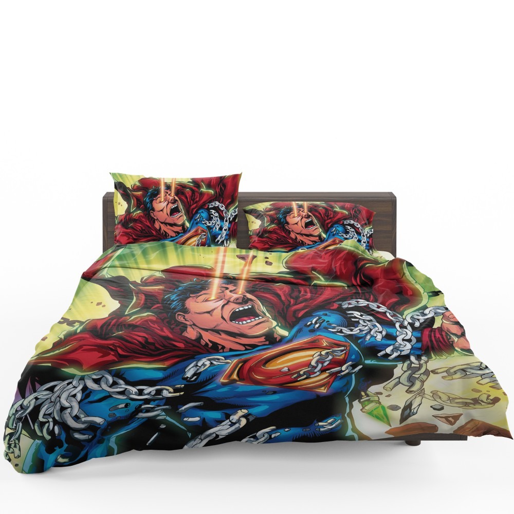 Superman Dc Comics Super Hero Man Of Steel Bedding Set Super