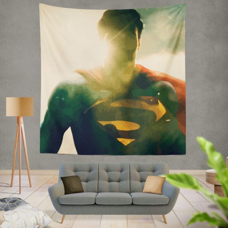 Superman DC Comics Super Hero Wall Hanging Tapestry
