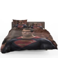 Superman Henry Cavill in Batman v Superman Dawn of Justice Movie Bedding Set