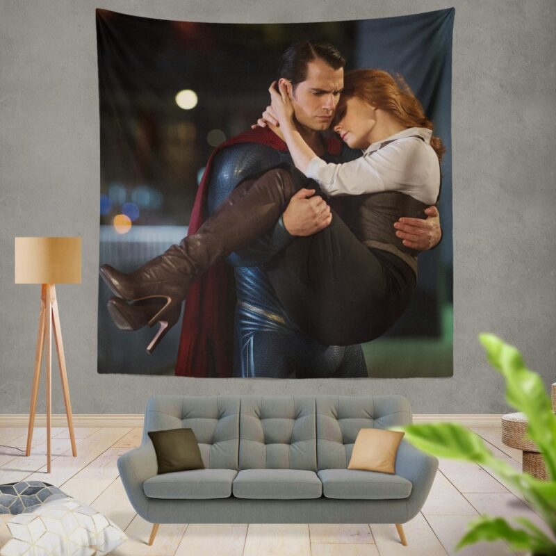 Superman & Lois Lane in Dawn of Justice Tapestry