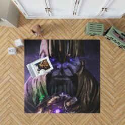Thanos Avengers Infinity War Thanos Wins Bedroom Living Room Floor Carpet Rug