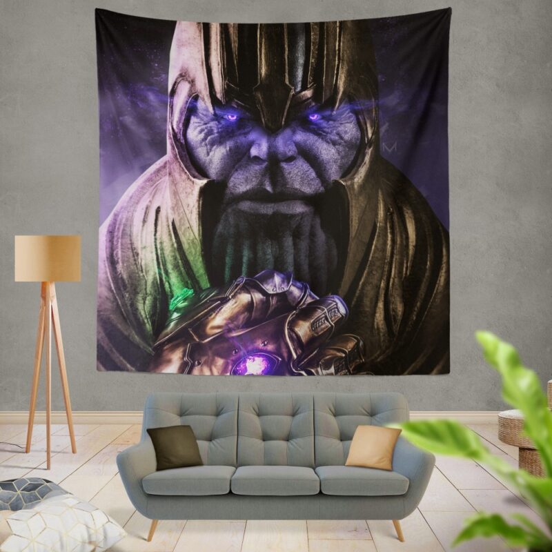Thanos Avengers Infinity War Thanos Wins Wall Hanging Tapestry