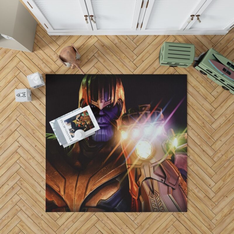 Thanos in Fortnite Video Game Marvel Cinematic Universe Rug