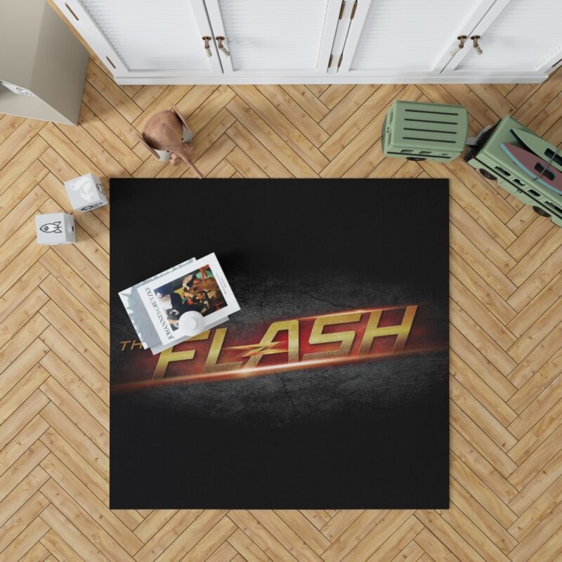 The Flash DC Comics Logo Bedroom Living Room Floor Carpet Rug