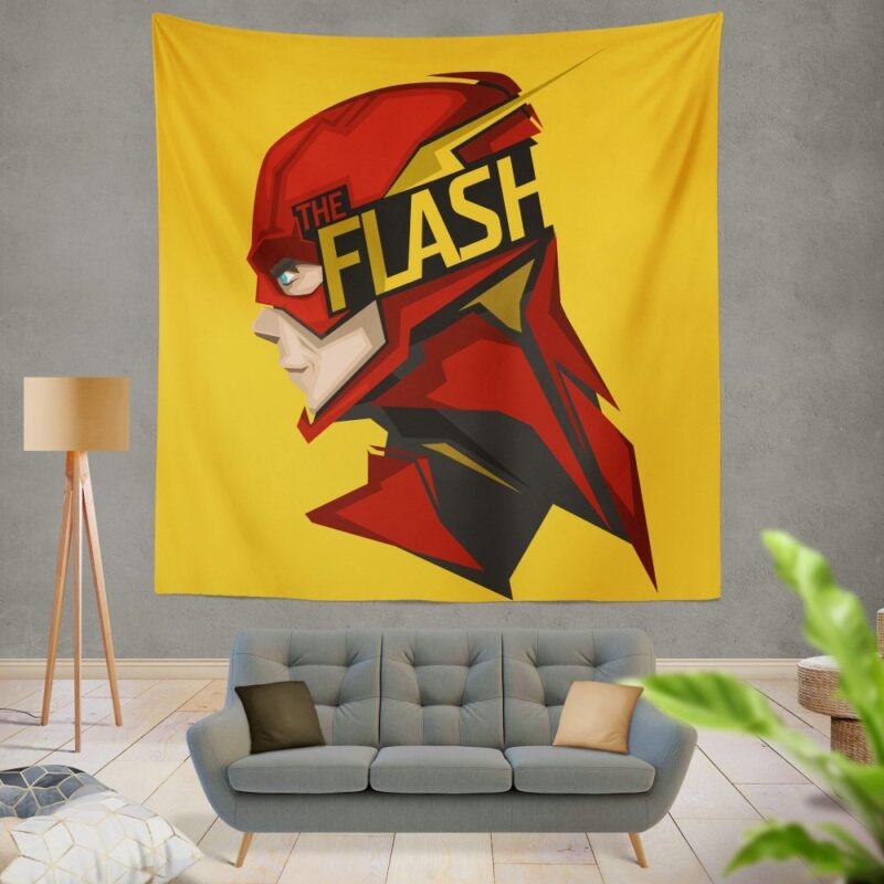 The Flash Rebirth Superhero DC Wall Hanging Tapestry