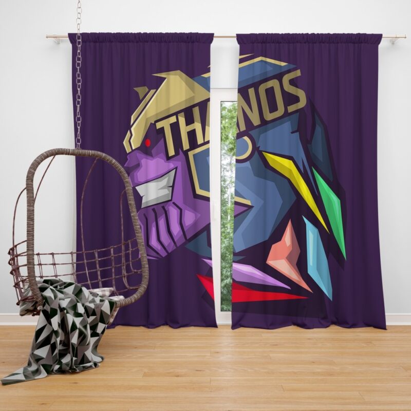 The Thanos Imperative Marvel Comics Bedroom Window Curtain