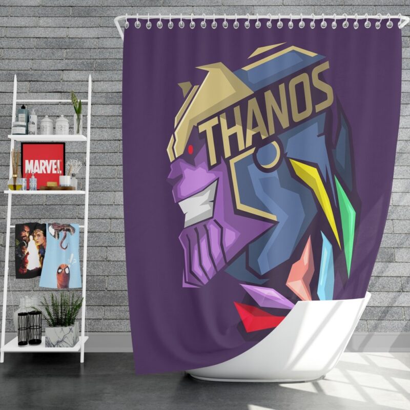 The Thanos Imperative Marvel Comics Shower Curtain