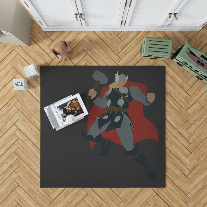 Thor Marvel Avengers Comics Bedroom Living Room Floor Carpet Rug