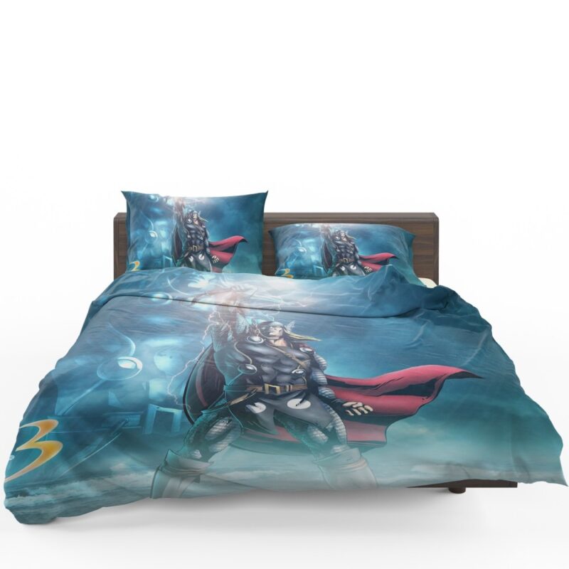 Thor Marvel vs Capcom 3 Fate of Two Worlds Video Game Bedding Set