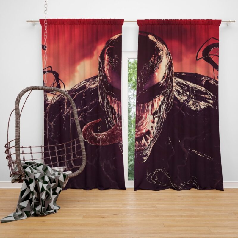 Venom Marvel Comics Kree Empire Bedroom Window Curtain