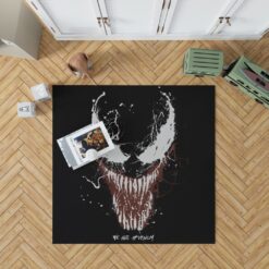 Venom Marvel Comics Super Hero Bedroom Living Room Floor Carpet Rug