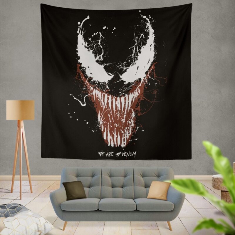 Venom Marvel Comics Super Hero Wall Hanging Tapestry
