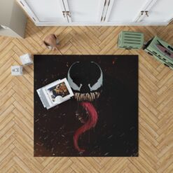Venom Marvel Comics Symbiote Bedroom Living Room Floor Carpet Rug