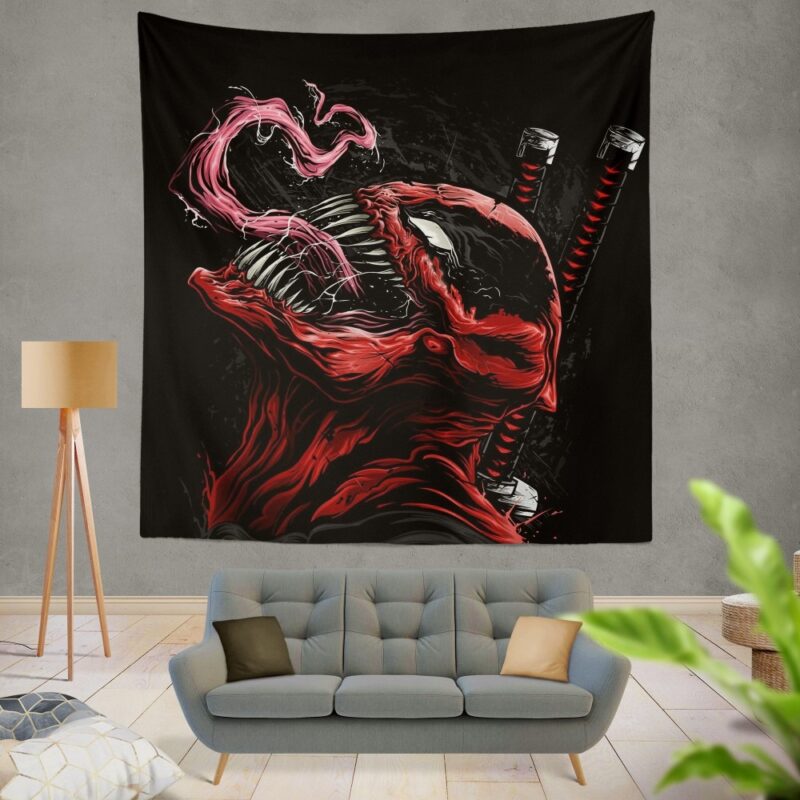 Venom Movie Agents of Cosmos Tom Hardy Wall Hanging Tapestry