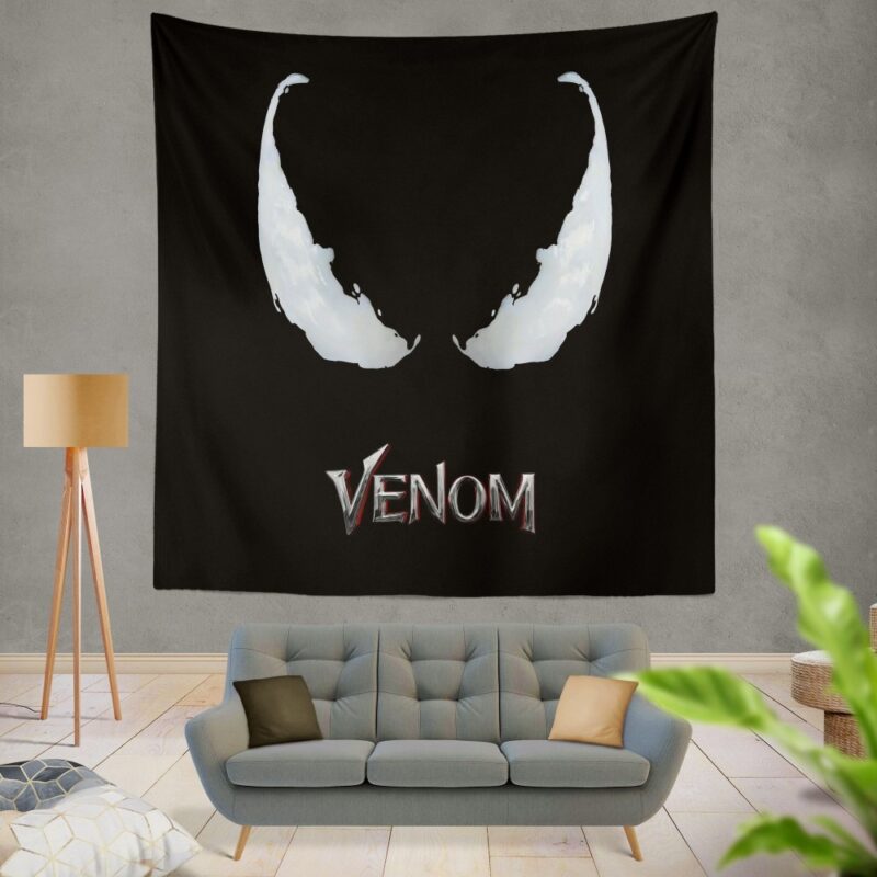 Venom Movie Marvel Project Rebirth Wall Hanging Tapestry