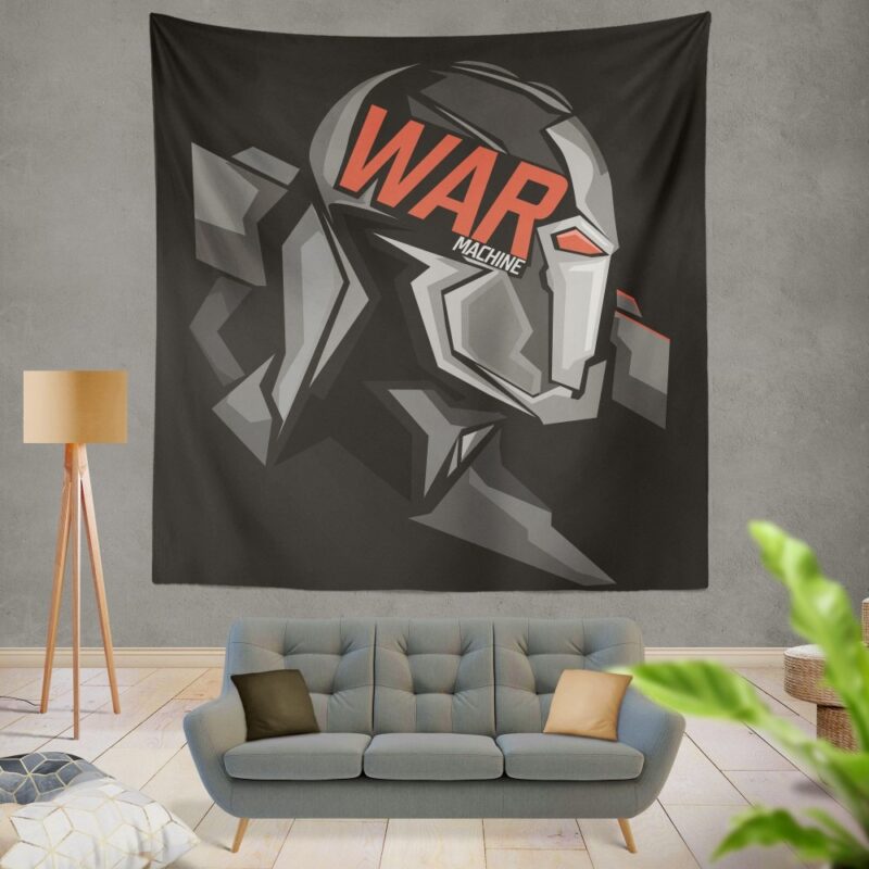 War Machine Marvel MCU Avengers Wall Hanging Tapestry
