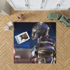 War Machine Rhodey Marvel MCU Iron Man 2 Movie Bedroom Living Room Floor Carpet Rug