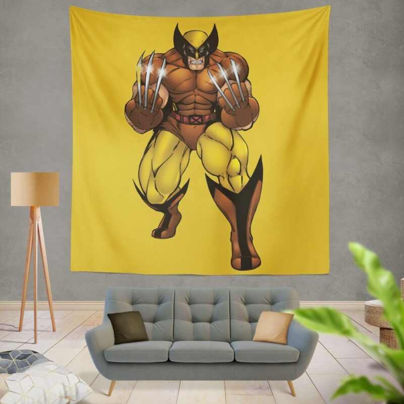 Wolverine Comics X-Force Wall Hanging Tapestry