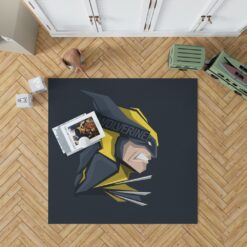 Wolverine Marvel Comics Hunt for Wolverine Bedroom Living Room Floor Carpet Rug