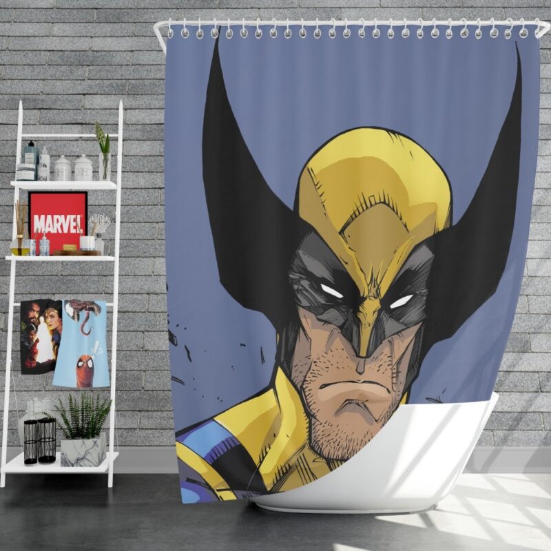 Wolverine Marvel Comics Return of Wolverine Shower Curtain