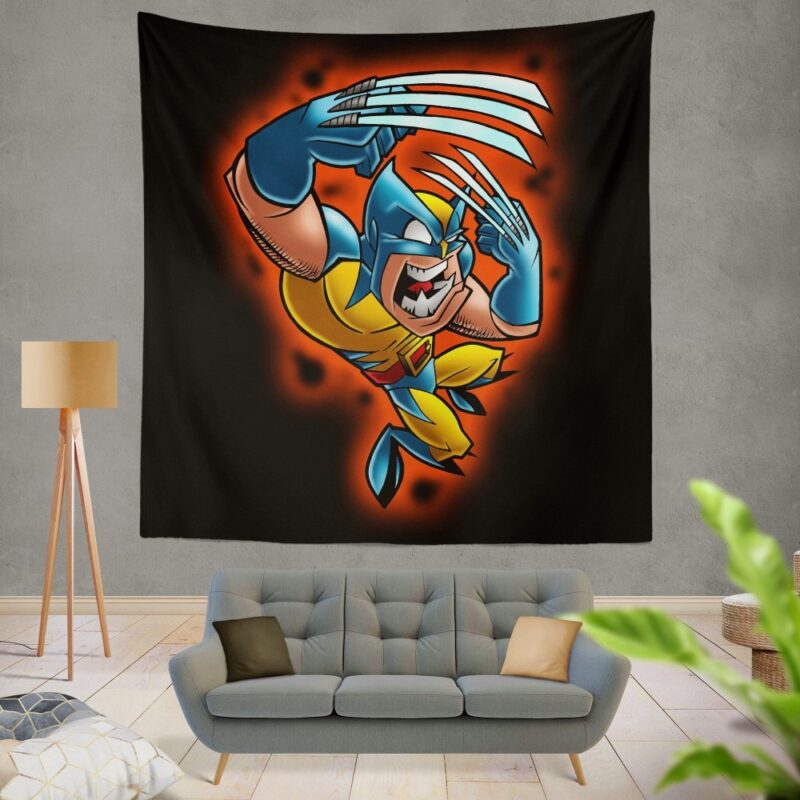 Wolverine Marvel Wolverine Comics Goes to Hell Wall Hanging Tapestry