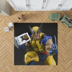 Wolverine X-Men Figurine Marvel Comics Bedroom Living Room Floor Carpet Rug