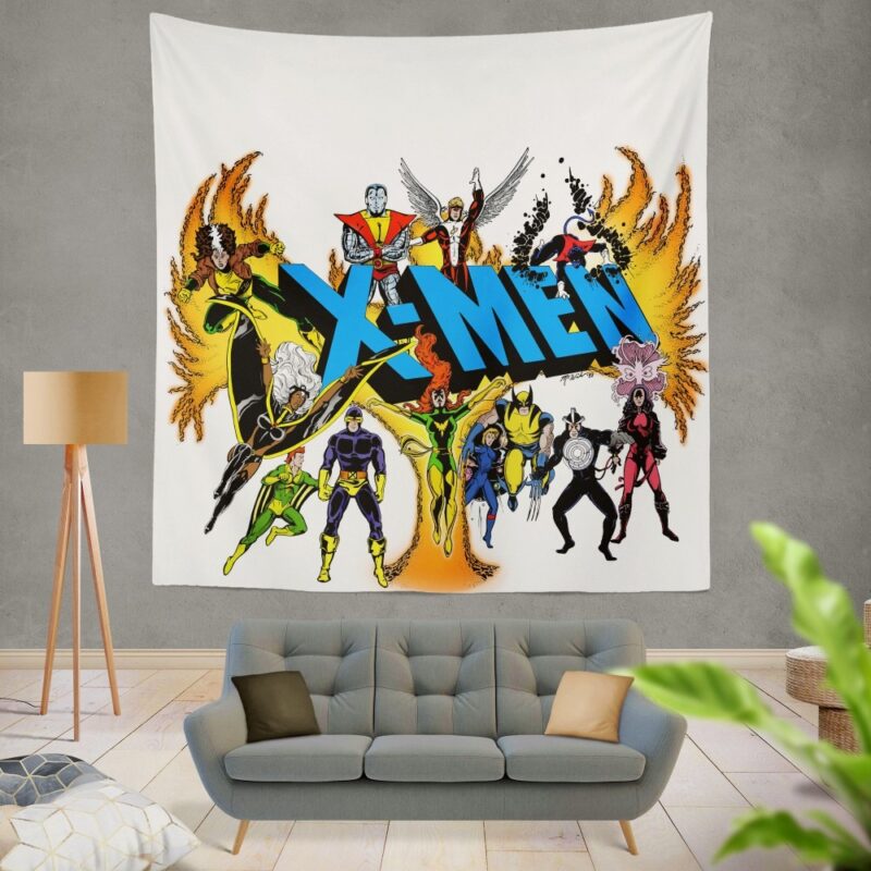 Wolverine in X-Men Univerese Wall Hanging Tapestry