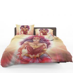 Wonder Woman Fan Art Digital Paint Bedding Set
