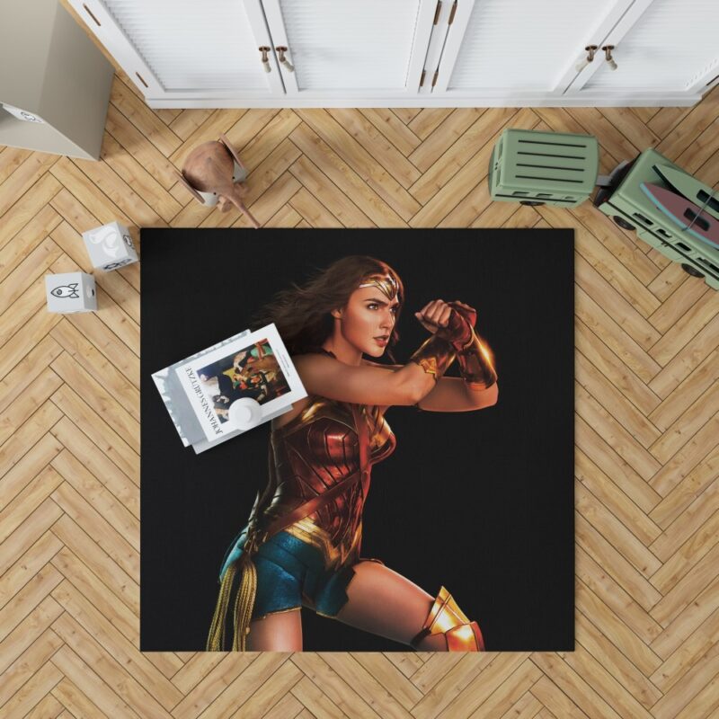Wonder Woman Justice League Gal Gadot Living Room Rug