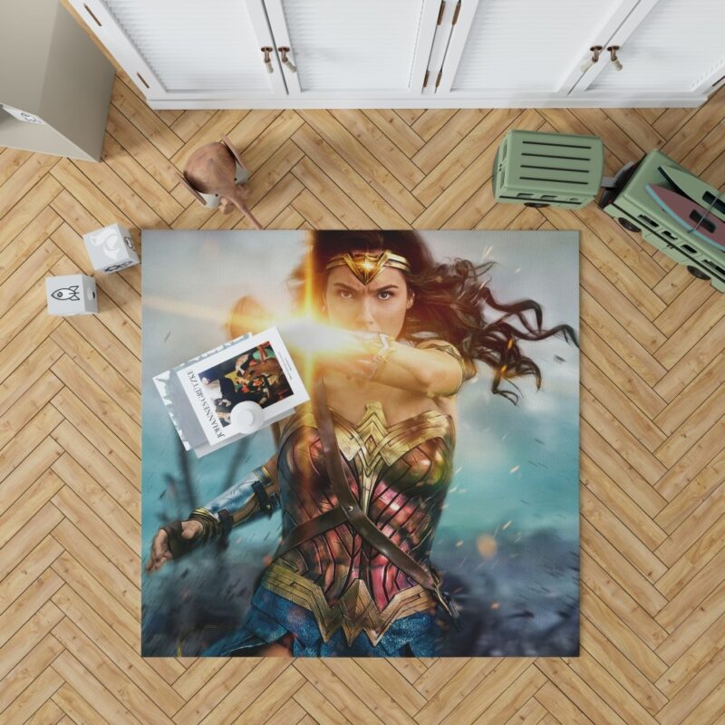 Wonder Woman Movie Gal Gadot Bedroom Living Room Floor Carpet Rug