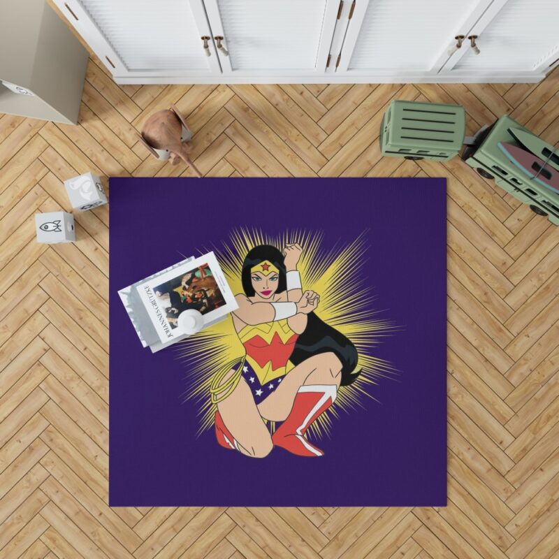 Wonder Woman Olympian DC Comics Bedroom Living Room Floor Carpet Rug