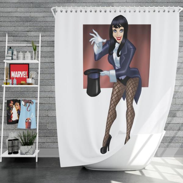 Zatanna DC Comics Magician Shower Curtain