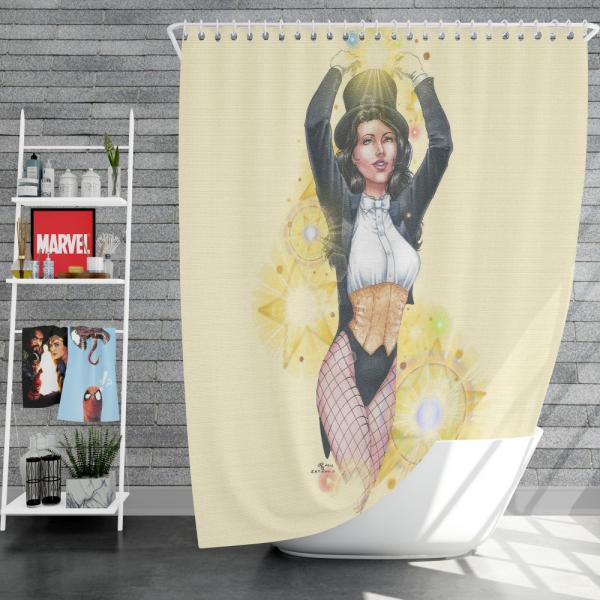 Zatanna DC Comics Seven Soldiers of Justice Shower Curtain